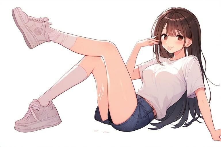 サンプル画像2:ぶりっこ後輩に根こそぎ搾りとられる〜無理やり部屋に連れ込まれて足コキされる〜(晴耕雨読) [d_446250]