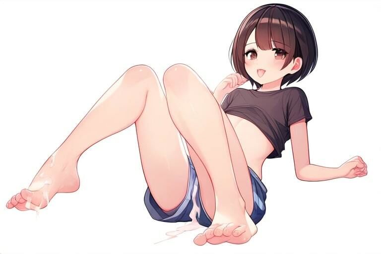 サンプル画像3:妹の友達はいつも足コキしてくれる〜おもらしびゅーびゅーぶっかけるほうかご〜(晴耕雨読) [d_446253]