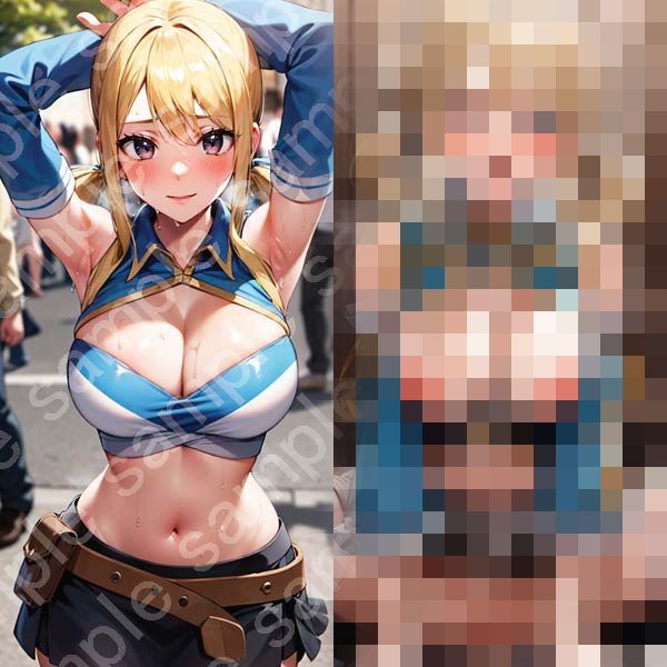 サンプル画像2:【F◯IRY T◯LE No.001】tsuna CGイラスト集(TSUNA-MAYO) [d_446269]