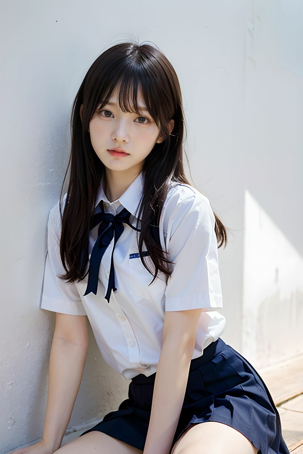 サンプル画像1:素人ちっぱい女子学生(ひらた) [d_446278]