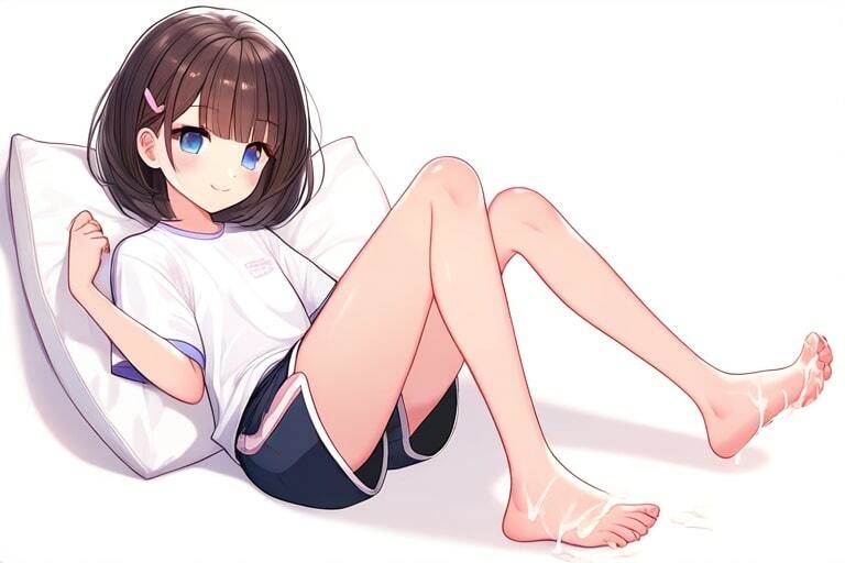 サンプル画像4:制服女子にびゅーびゅーぶっかけ〜足コキだけでイクなんてどうかしてます〜(晴耕雨読) [d_446288]