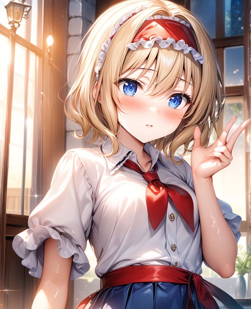 サンプル画像2:美少女〇〇まみれ・アリス・マーガトロイド（東方）(Aark 2nd) [d_446319]