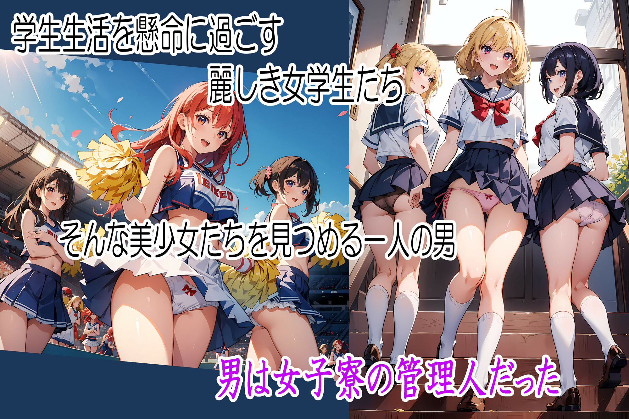 サンプル画像1:JK女子寮密着個撮ルポ(るんぽす) [d_446350]