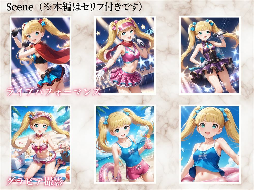 サンプル画像6:お嬢様アイドルの秘密(ねこぱんち) [d_446357]