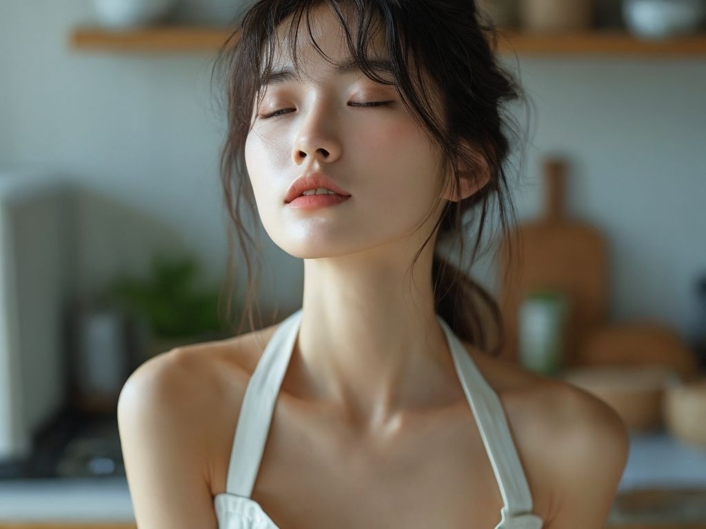 サンプル画像1:秘め事の顔芸(もう限界) [d_446405]