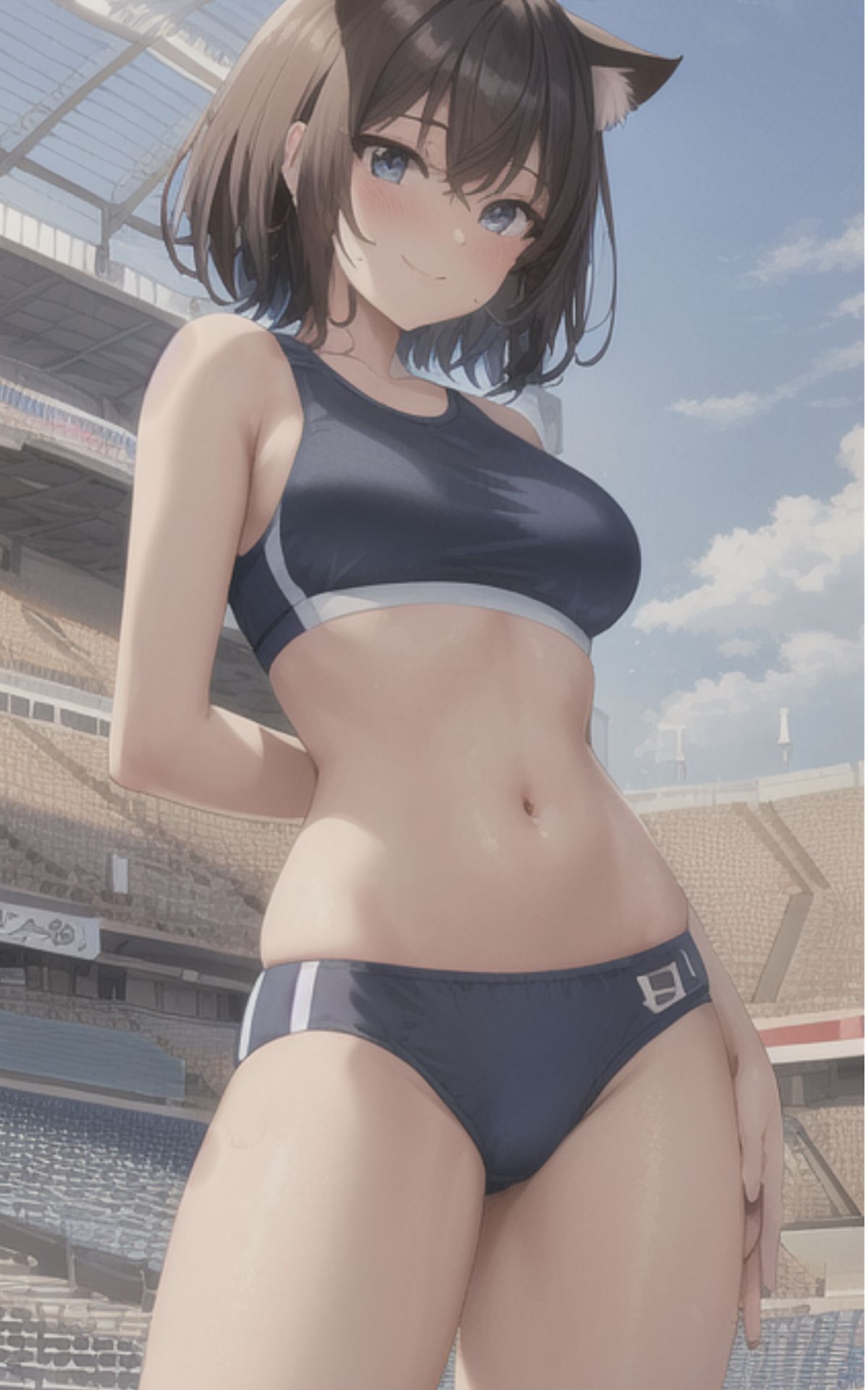 サンプル画像2:夢猫ちゃん – スポーツウェア編(夢猫ファクトリー) [d_446467]