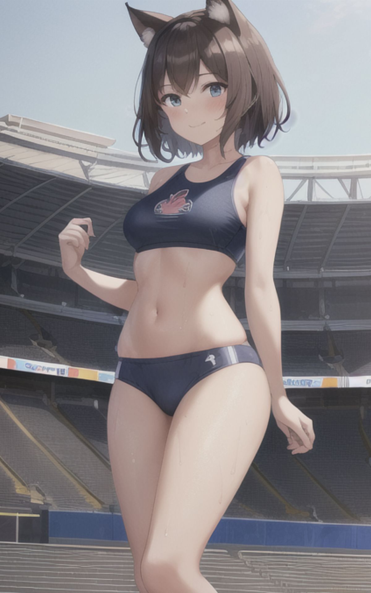 サンプル画像3:夢猫ちゃん – スポーツウェア編(夢猫ファクトリー) [d_446467]