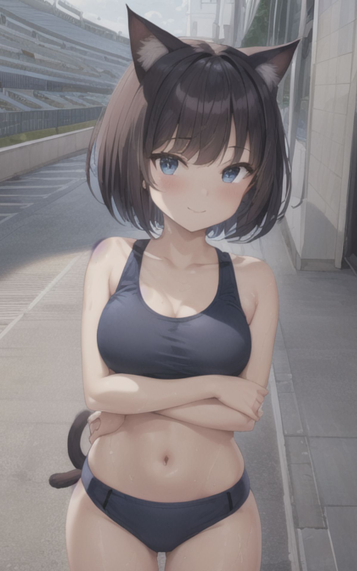 サンプル画像5:夢猫ちゃん – スポーツウェア編(夢猫ファクトリー) [d_446467]