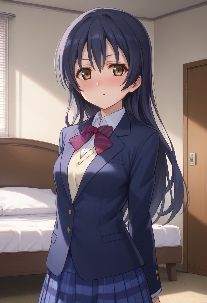 サンプル画像1:ラブラ○ブ！ 園○海未 エロCG集(aiどる) [d_446582]