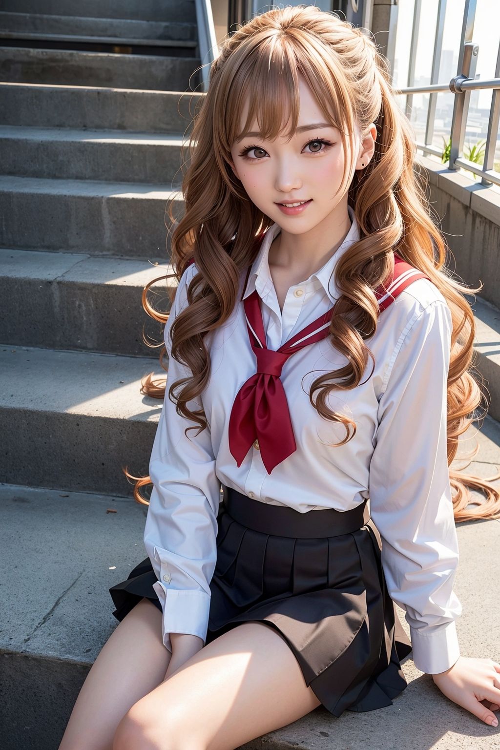 サンプル画像2:脱衣の天使たち ロングウェーブギャル編(A_LOVE_A) [d_446628]