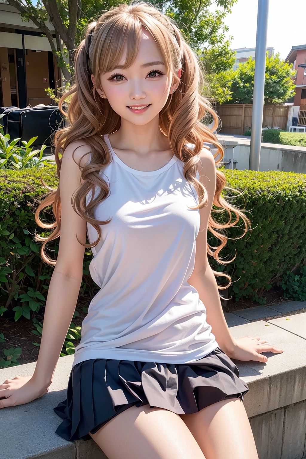 サンプル画像3:脱衣の天使たち ロングウェーブギャル編(A_LOVE_A) [d_446628]