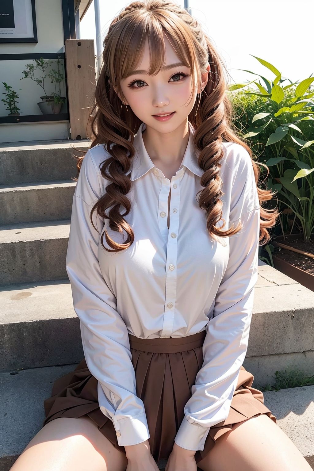 サンプル画像6:脱衣の天使たち ロングウェーブギャル編(A_LOVE_A) [d_446628]