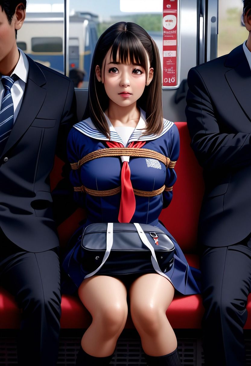 サンプル画像3:今日もまた縛られちゃいました〜セーラー服編vol.2〜(くろねこ倶楽部) [d_446631]