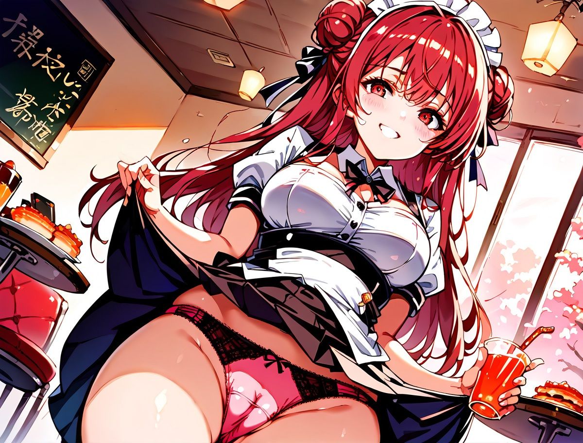 サンプル画像3:カフェランチでアタシも一緒に食べちゃって！(イシスの囁き) [d_446652]