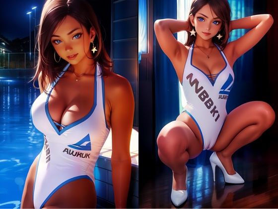 サンプル画像2:あの頃のレースクイーン(無) [d_446706]