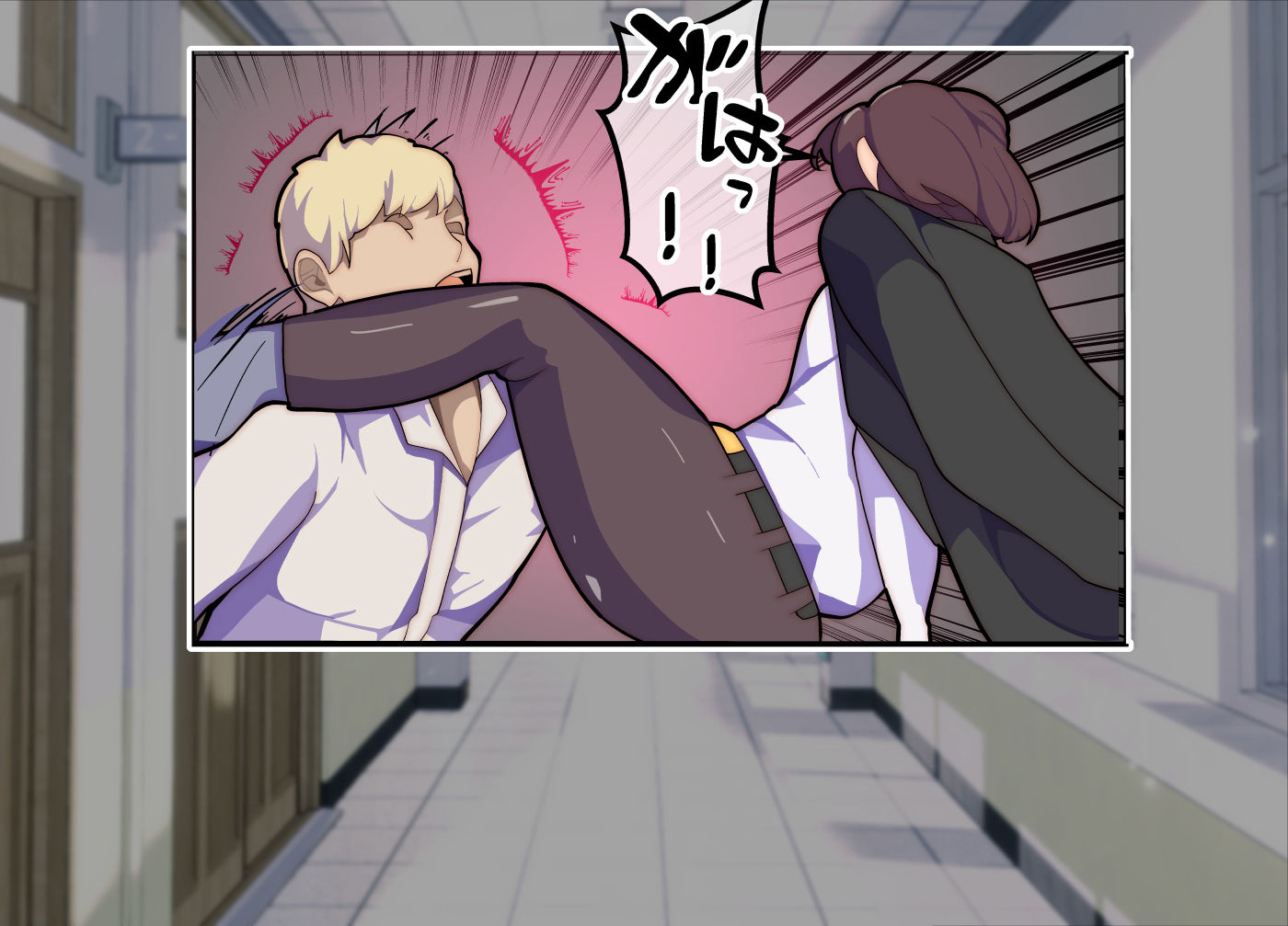 サンプル画像1:メスおちぶ！〜全てが逆！？女子校生に逆ネトラレ！【露出編】(牙を剥く) [d_446720]