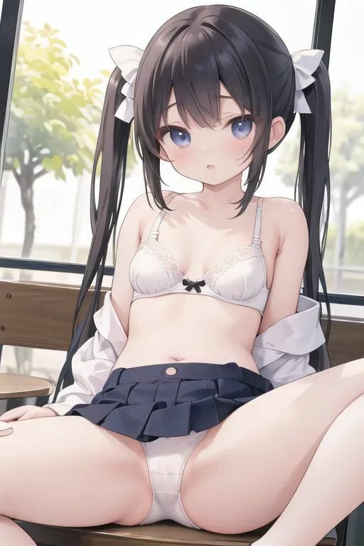 サンプル画像2:【CG集＋ストーリー動画】カフェテラスにいた可愛い子に声をかけて脱がせてみよう。(百軒侍) [d_446736]