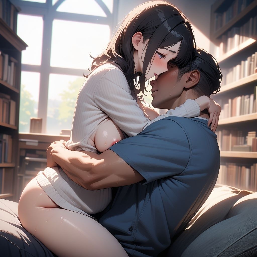 サンプル画像1:紗栄子 図書館編(隙間産業) [d_446750]