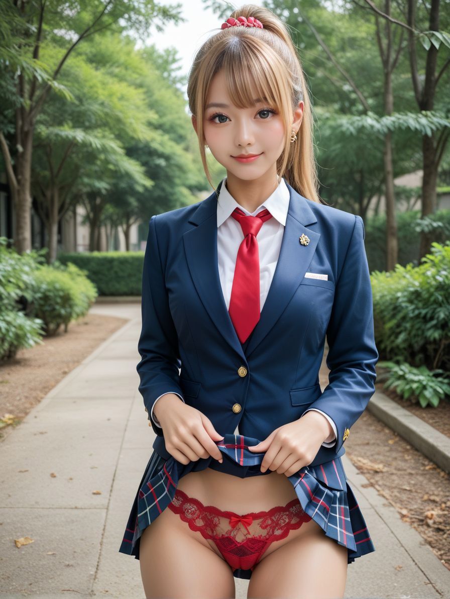 サンプル画像2:多数のJK読者モデルが便秘なんでAFして排便させてあげました！！(もののふ) [d_446772]