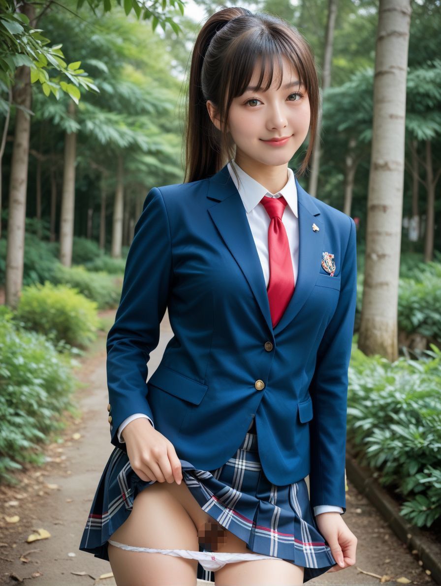 サンプル画像3:多数のJK読者モデルが便秘なんでAFして排便させてあげました！！(もののふ) [d_446772]