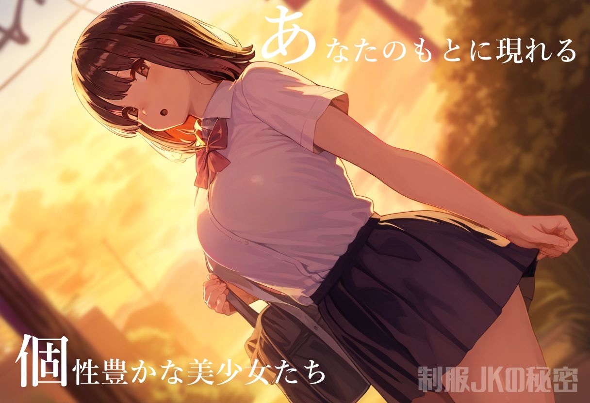 サンプル画像1:制服JKの秘密〜アンタの好きなだけ膣内射精させてあげる〜(流星ヒロインズ) [d_446779]