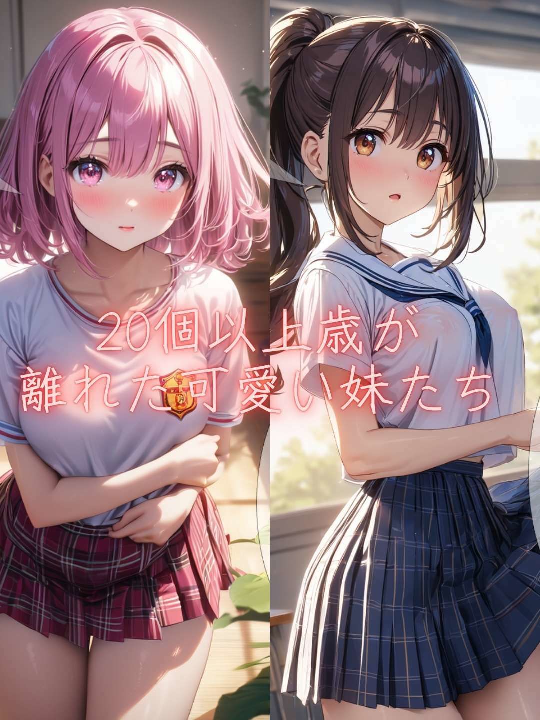 サンプル画像1:年が離れた可愛い妹2人とやりまくる物語(ぱにっく天国) [d_446810]