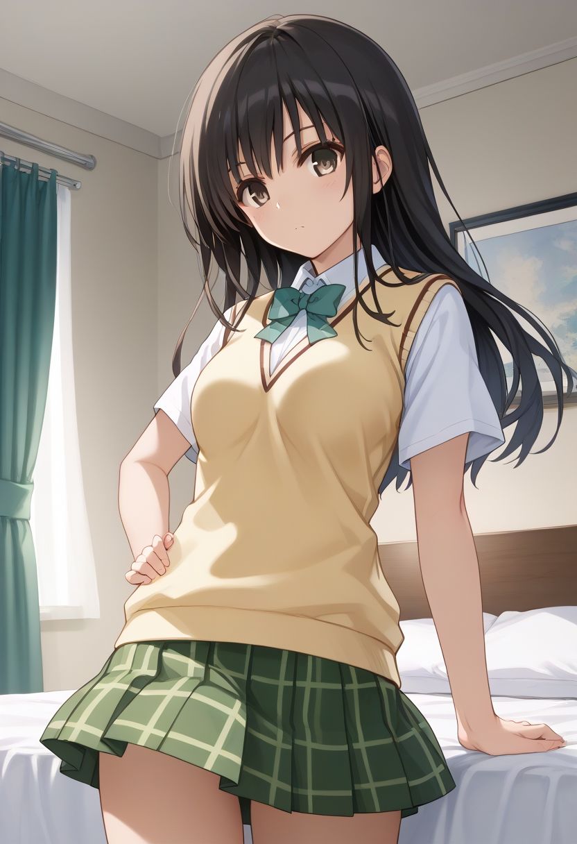 サンプル画像1:T○LOVEる古○川唯エロCG集(kuwashima) [d_446811]