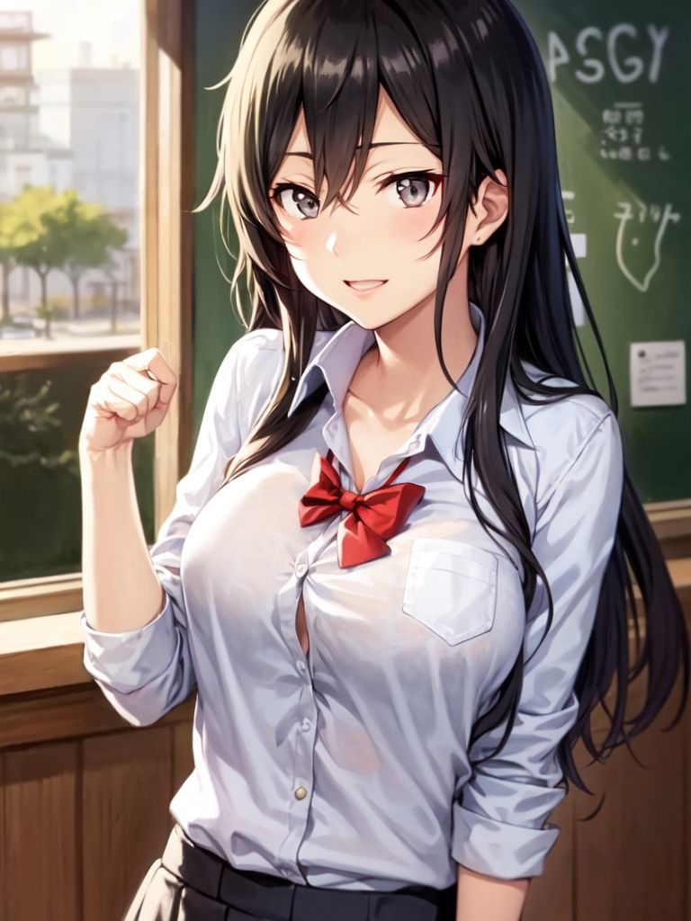 サンプル画像1:痴●に遭い犯●れた黒髪JK(ぽりっしゅ本舗) [d_446827]