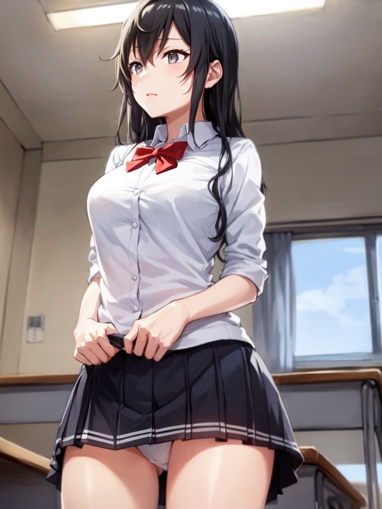 サンプル画像2:痴●に遭い犯●れた黒髪JK(ぽりっしゅ本舗) [d_446827]