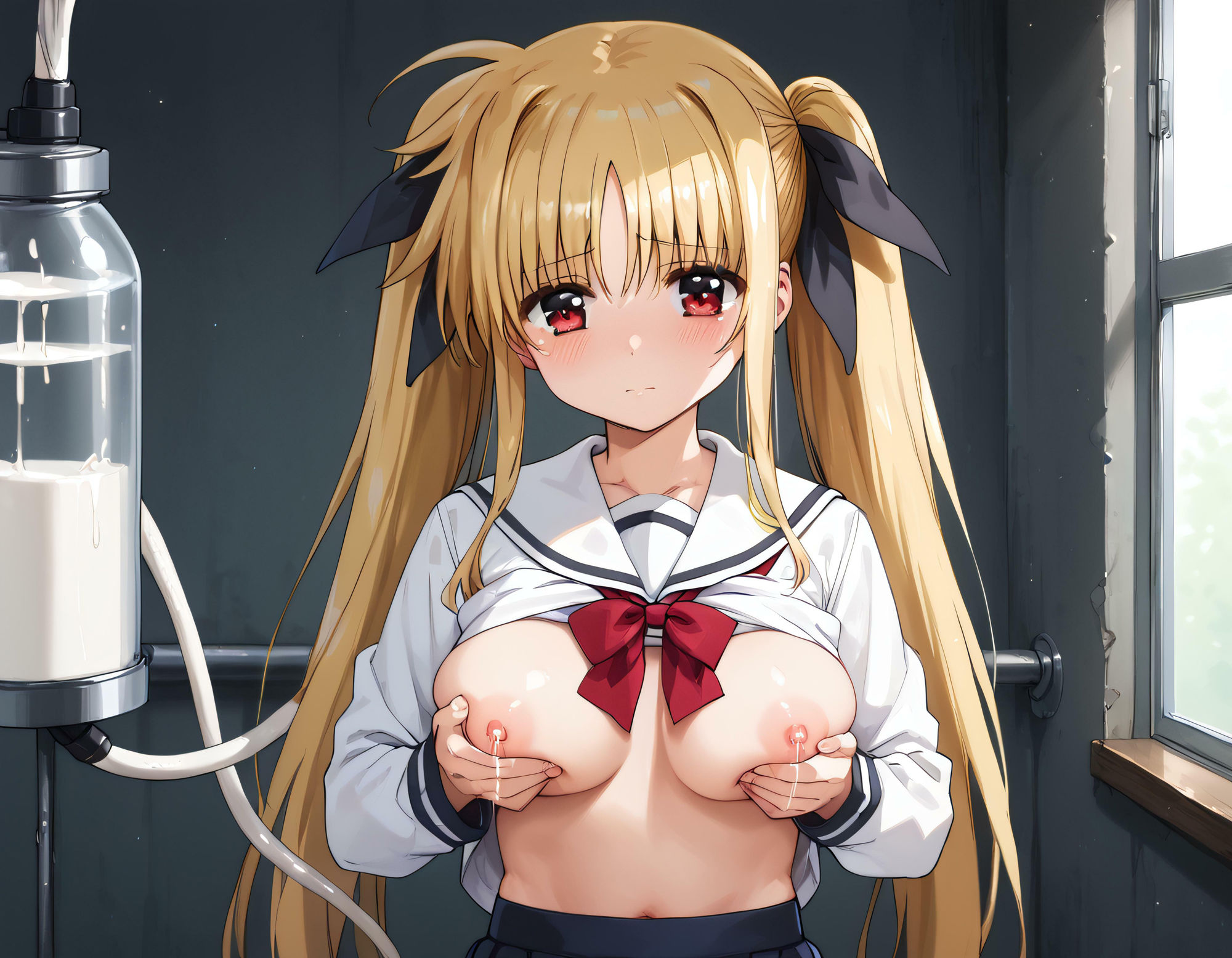 サンプル画像2:君の胸に包まれて(つきのかけはし) [d_446846]