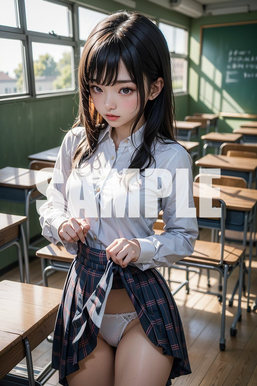 サンプル画像4:放課後のひみつ(リアルくさむし) [d_446921]