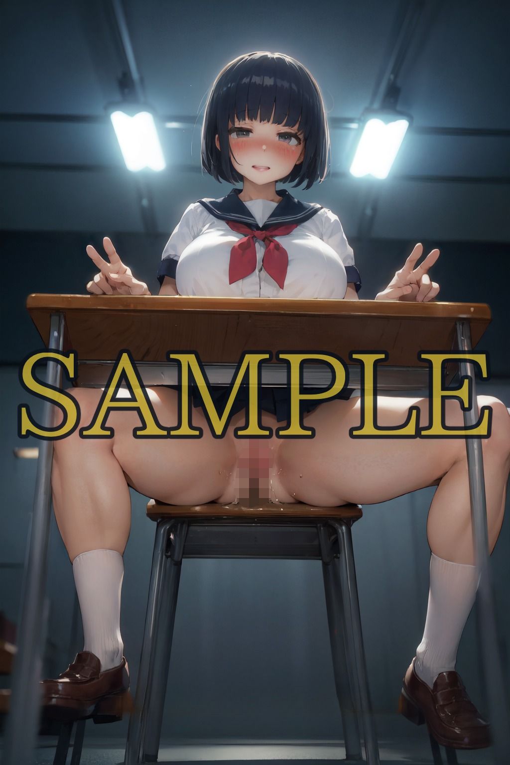 サンプル画像3:『制服くぱぁ白書III』(壱味堂) [d_447061]