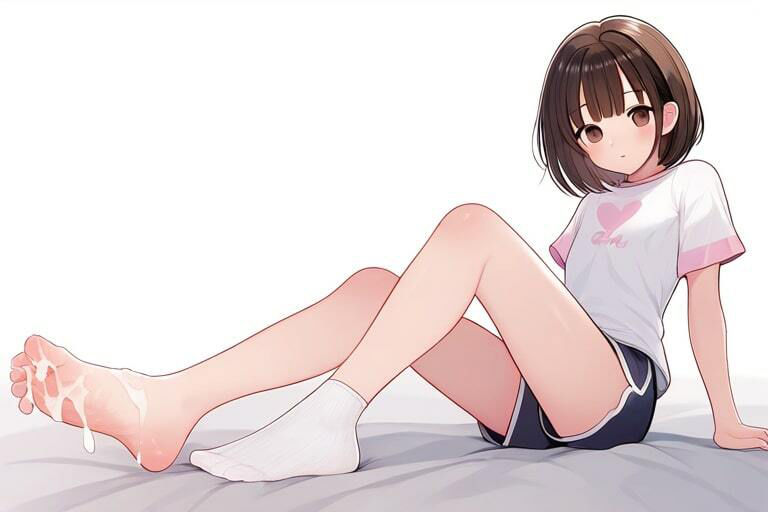 年下の女の子に癒しと快楽をもらう〜足コキでぶっかけする日々〜のサンプル画像 6