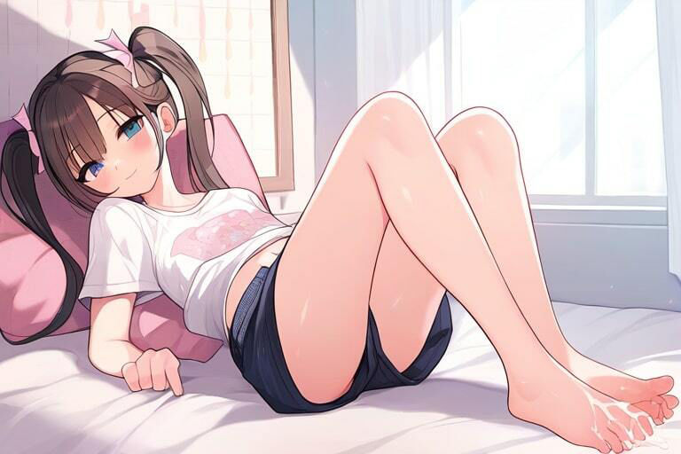 幸薄そうな女の子で足コキ捨て〜濃厚子種をぶっかける〜