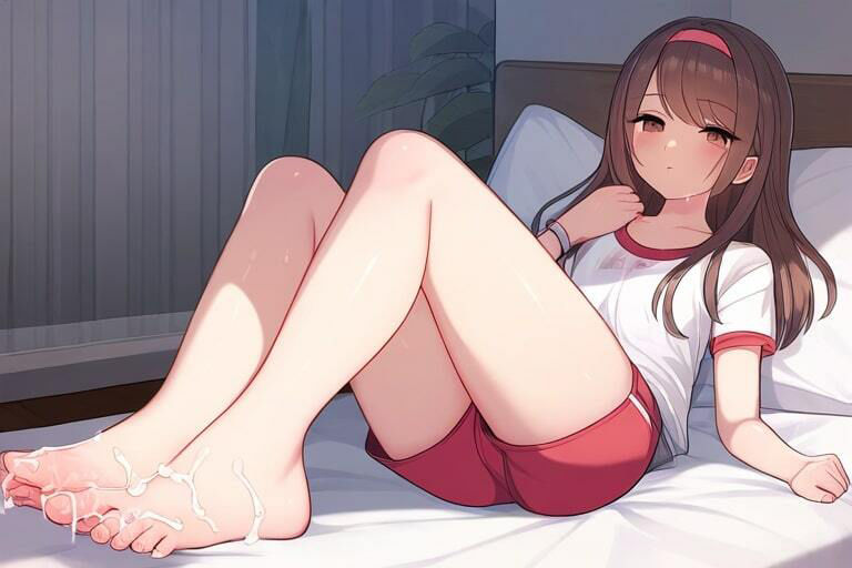 サンプル画像5:ちょい病み系の後輩が何でもいうコト聞いてくれる〜足コキ？いいですよ、センパイ〜(晴耕雨読) [d_447108]