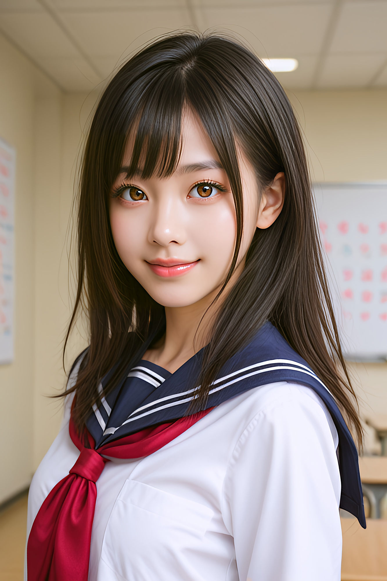 サンプル画像1:いつもの教室でえちえちな同級生と…(カフェねこ堂) [d_447119]