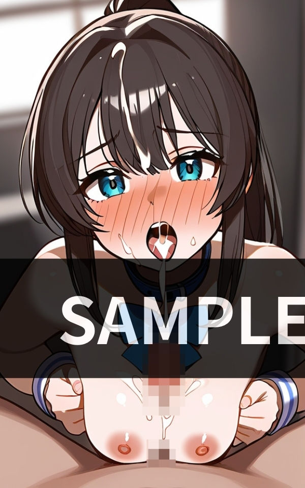 サンプル画像2:ちっぱい女子にパイズリさせたら意外と気持ち良くて めっちゃ飛んだ(不埒クラブ) [d_447150]