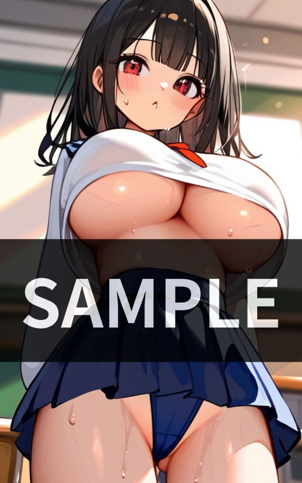 サンプル画像1:下乳を楽しむだけの画像集(エロティーク) [d_447160]