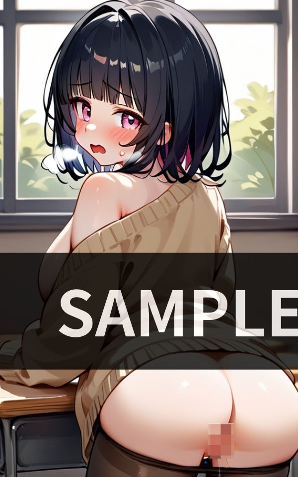 サンプル画像2:ぽっちゃりのお尻がエロい女の子(快楽の部屋) [d_447200]