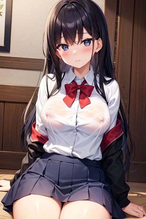 サンプル画像1:可愛すぎる制服美女＃3(ギリギリショット美女写真館) [d_447216]