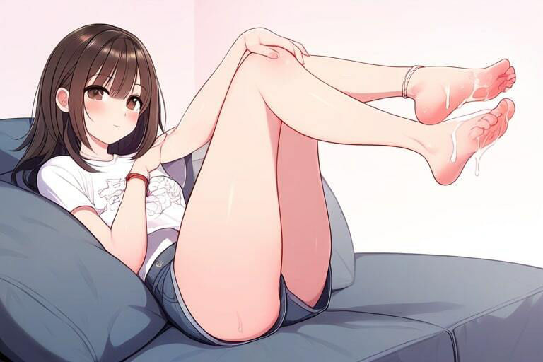 クール系な女の子に根こそぎ搾りとってもらう〜足コキで変態性癖満たします〜の画像9