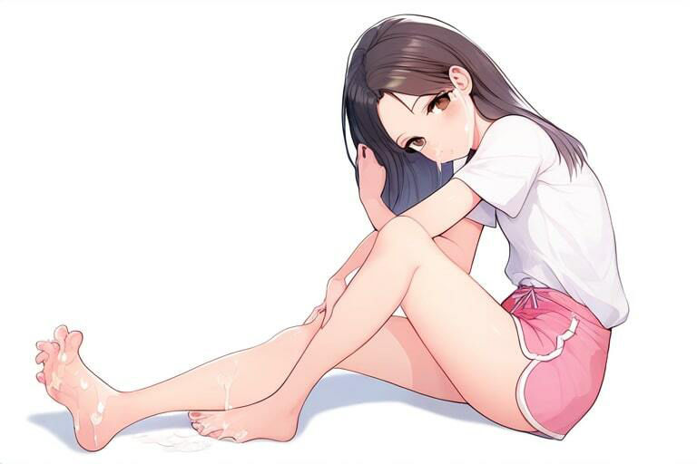 サンプル画像5:黒髪ショートカットの女子に足コキでいやがらせ〜泣くまで子種ぶっかけ〜(晴耕雨読) [d_447273]