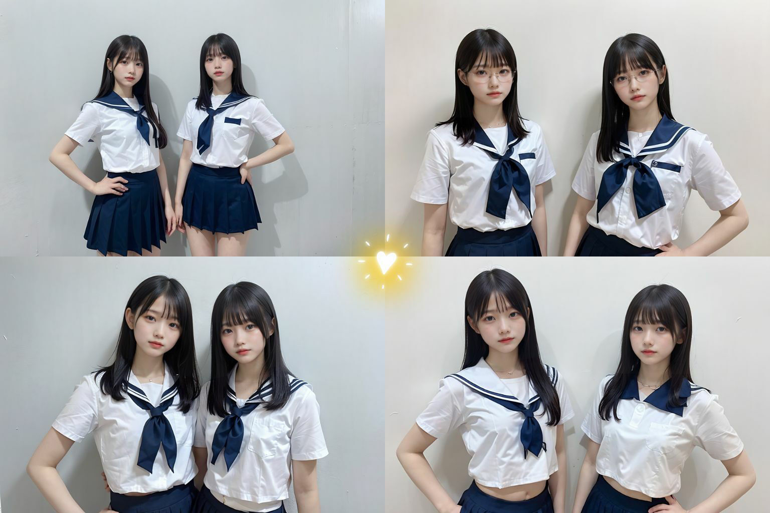 サンプル画像3:姉妹女子校生写真館(オーガニック) [d_447330]