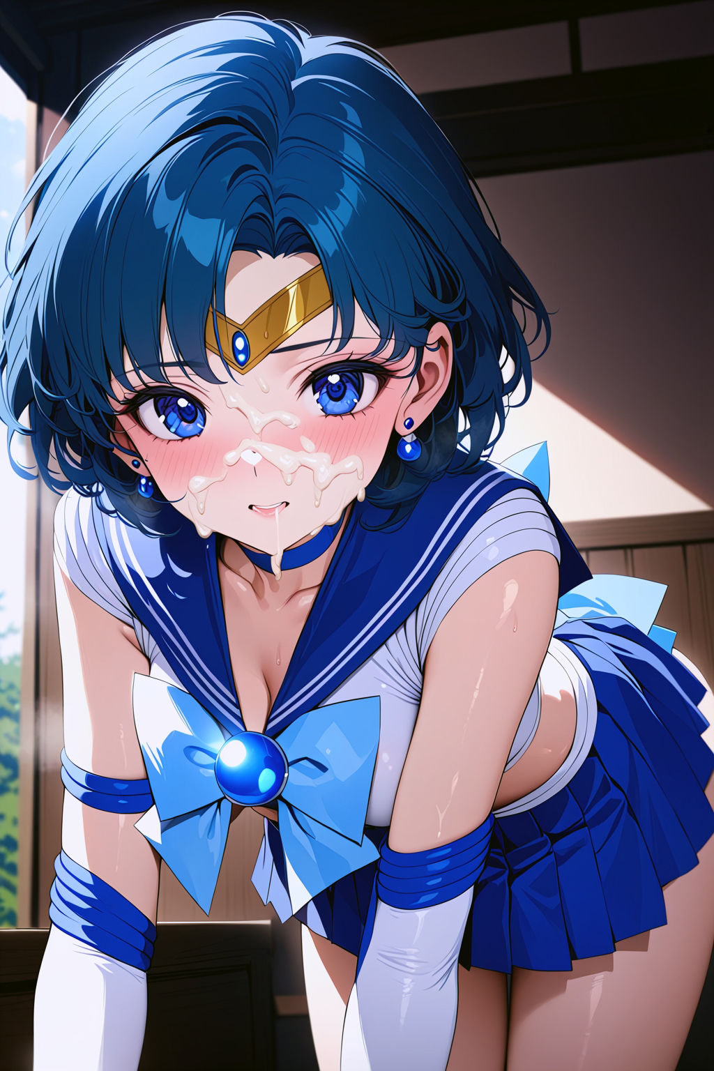 サンプル画像3:夢見る乙女たちの秘密〜セーラー〇ーキュリー〜(ぱてぃすりーず) [d_447369]