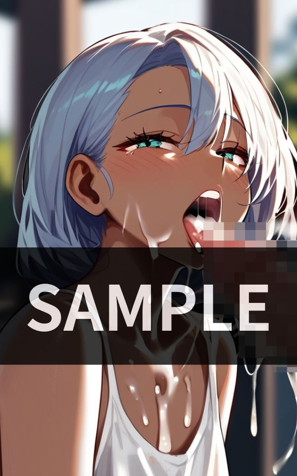 サンプル画像5:黒ギャルに口内射精 エロ過ぎ注意(悩殺ダンス) [d_447376]