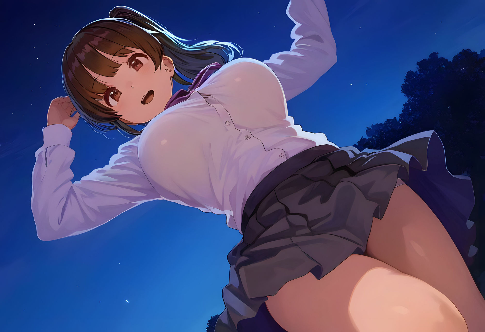 サンプル画像5:制服JKの秘密〜足腰立たなくなるまでずぽずぽしたいな2〜(ミルクココア) [d_447384]