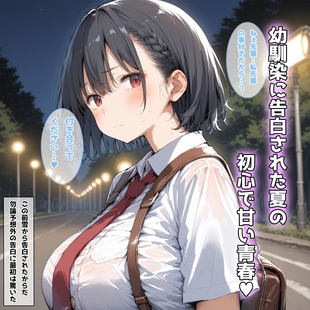 サンプル画像1:寝取られがちな水泳部の幼馴染といちゃラブしてみた(翡翠櫻) [d_447413]