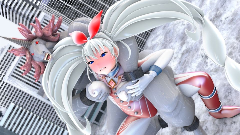 サンプル画像1:光の女神メロディナVSユニコーン星人(四次元少女ネオス) [d_447434]