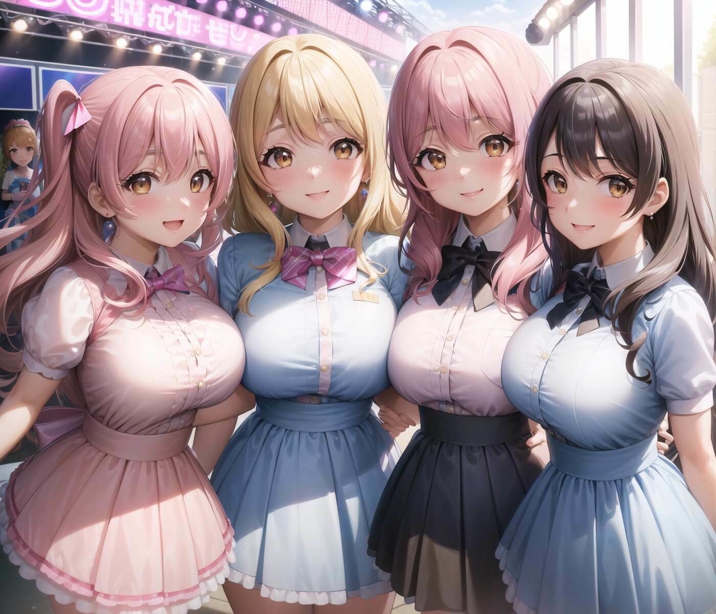 サンプル画像2:誰でもヤれる！美少女アイドル極秘ライブ！2【豪華CG280枚収録】(ルルのアトリエ) [d_447442]