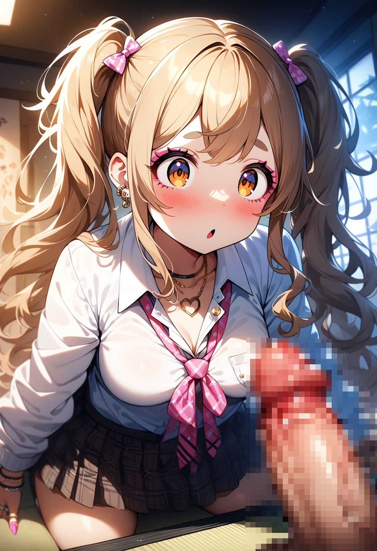 サンプル画像3:僕の狭い部屋に白ギャルが押し掛けてハメる話＃1(J Butterfly) [d_447443]